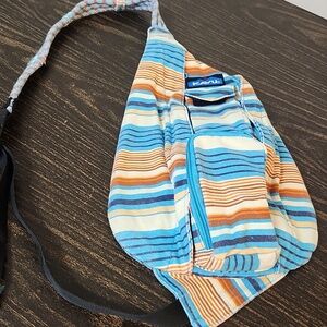 Kavu sling bag Teal Orange